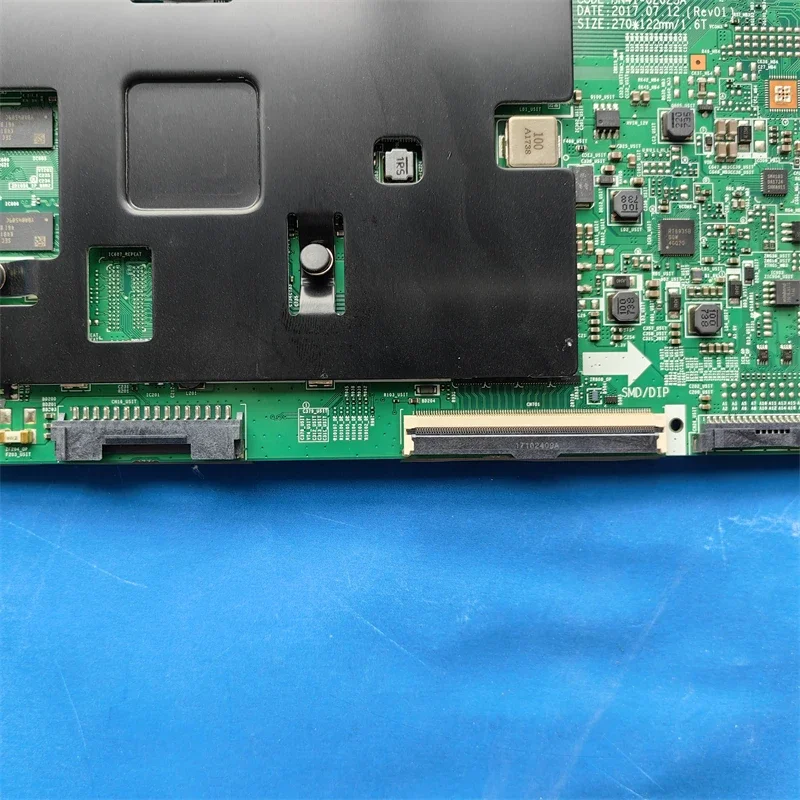T-CON Bord BN95-04573A BN41-02625A Voor Smart Tv Un75mu8000fxza Un75mu800dfxza Logic Board 75mu7000gx 2017_kant_t_2port