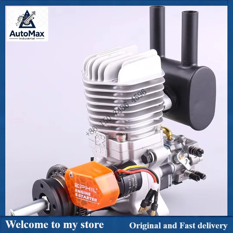 Applicable to Ephil XG-38cc-R Pro Model Air craft Engine Hot Fire Head Electric Starter Single Cylinder Rear Fixed Wing