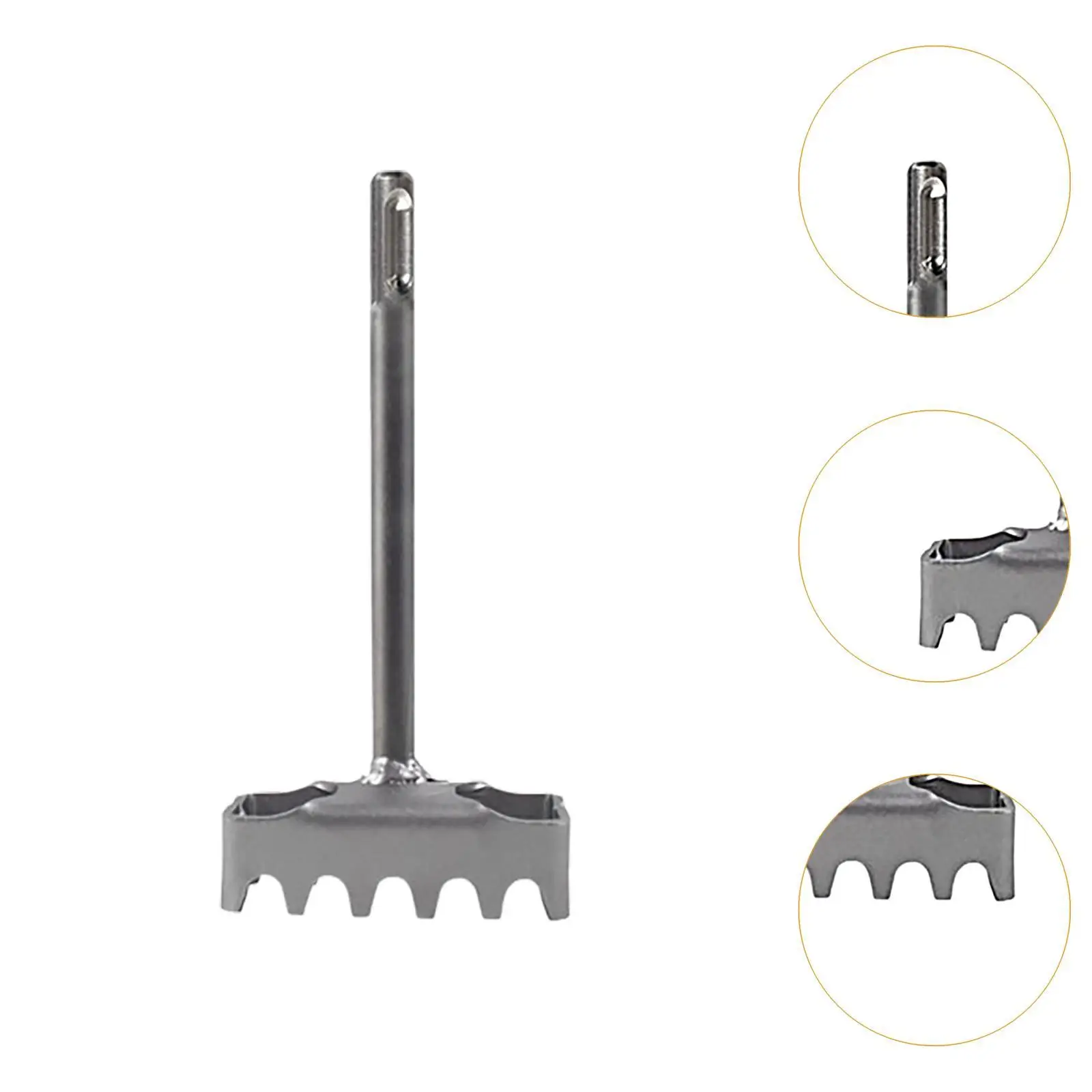 Square Hole Cutter ,Outlet Cutout Tool ,Fit 86 Type ,Steel ,Sturdy Wall Square Hole Puncher Socket Puncher for DIY Project