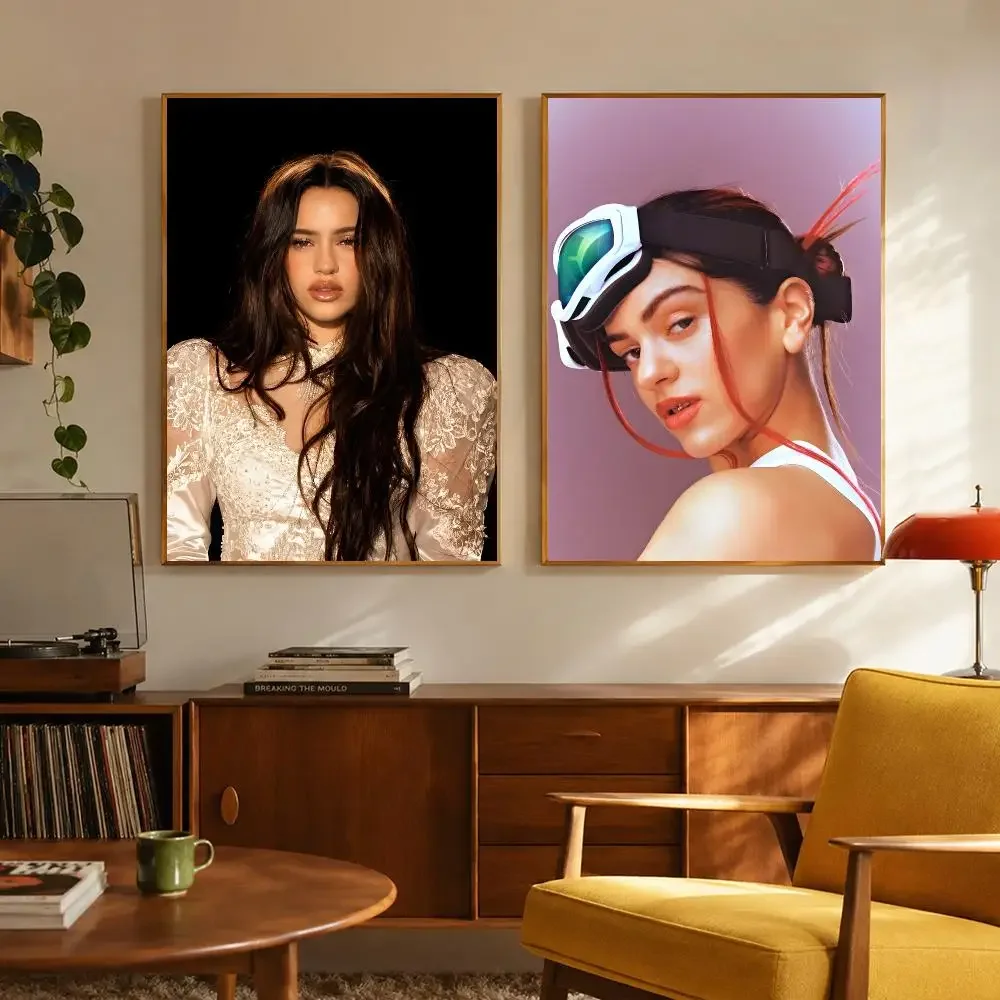 Pop Singer Rosalía Poster Digital Solvent Print Waterproof PP Fade-Resistant Wall Art Room Decor Gift