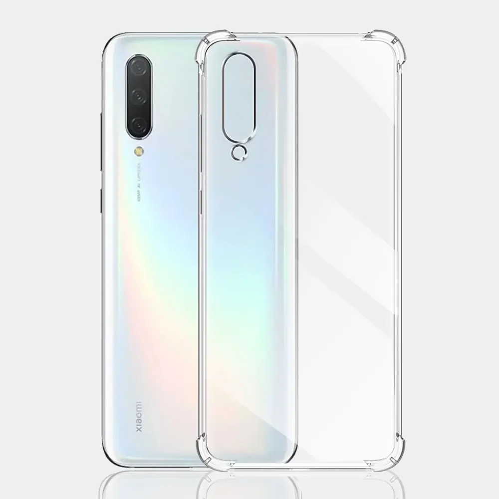 Shockproof Case For Xiaomi Mi A3 Soft Silicone Transparent Case For Xiaomi Mi A3 Lite Clear Cover Xiaomi MiA3 A3Lite Funda Coque