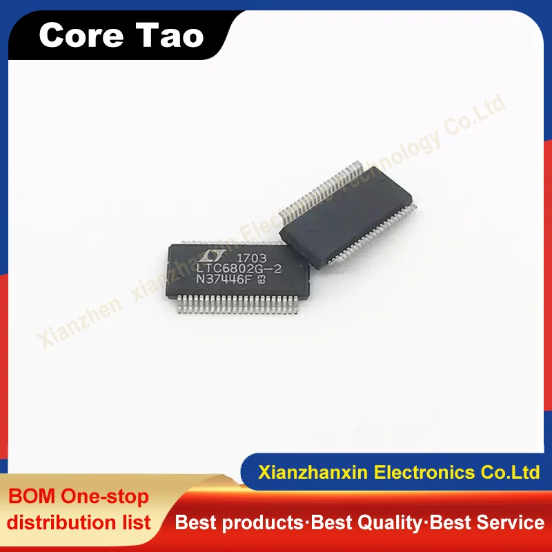 1PCS/LOT LTC6802G-2 LTC6802G LTC6802 SSOP44 Battery pack monitor