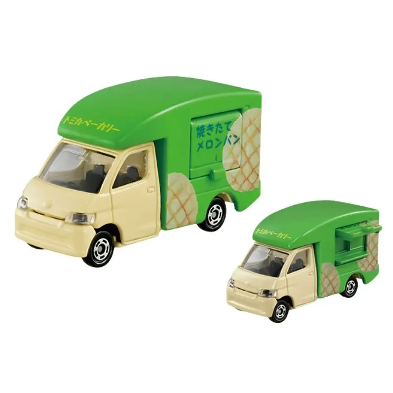 

Takara Tomy Tomica, набор тележек для еды, статическая модель из сплава, мини-транспортные средства, детский подарок на день рождения, игрушки, настольная коллекция, орнамент