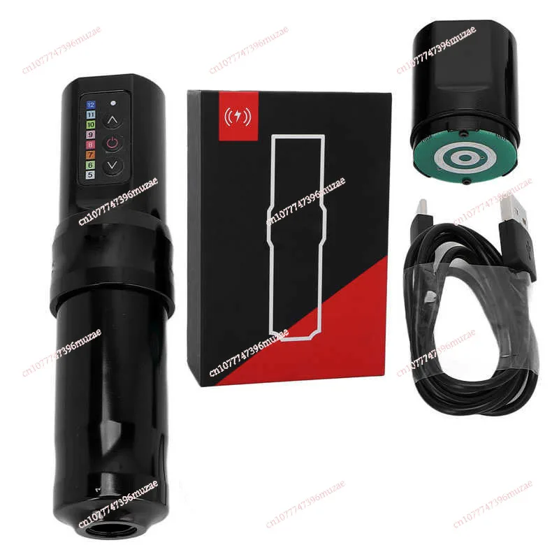 Tattoo Equipment Wireless Charging Pen Artist Tattoo Hollow Cup Motor All-in-One Battery Pen Beauty Portable