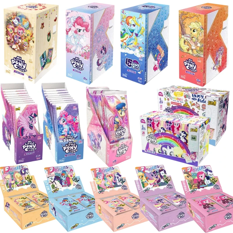

KAYOU Genuine XR My Little Pony Card Anniversary Limited Friendship Eternal Card Rare SC SGR Cards Toy Gift Princess Battle Card