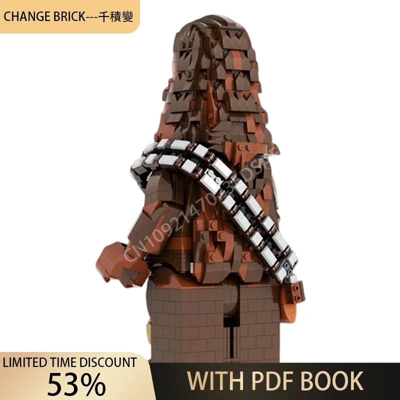 MOC 1276PCS Famous Movies Children Star battle Upscale Minifig Chewie Modelar Brick Toy Birthday Building Christmas Gift Blocks