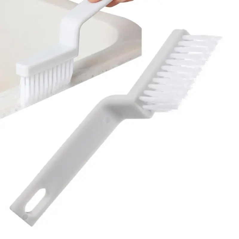 Soft Bristles Cleaning Brush Grout And Corner Scrubber Brush Tool Flexible Shower Cleaning Brush With Handles For Bathroom Floor