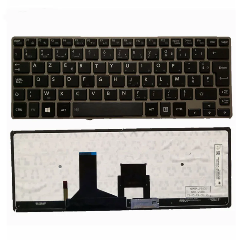 

New Backlit FR French Keyboard For Toshiba Portege Z30 Z30 A Z30-A Z30-B Z30-C Z30T-A Z30T-B Z30T-C Z30-A1310