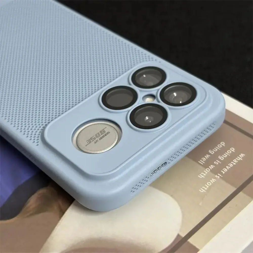 For XiaoMi Poco F9 Ultra F9 Pro Cover Honeycomb Mesh Heat Dissipation Hard PC Case For Poco F8 Ultra Pro Slim Protector Funda view 4