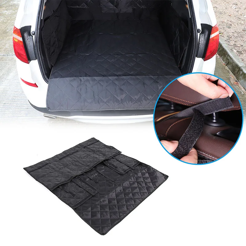 

For BMW X3 F25 2011-2017 Oxford Cloth Black Car Trunk Pet Seat Cover Pet Transport Pad Car Interior Protection Accessories