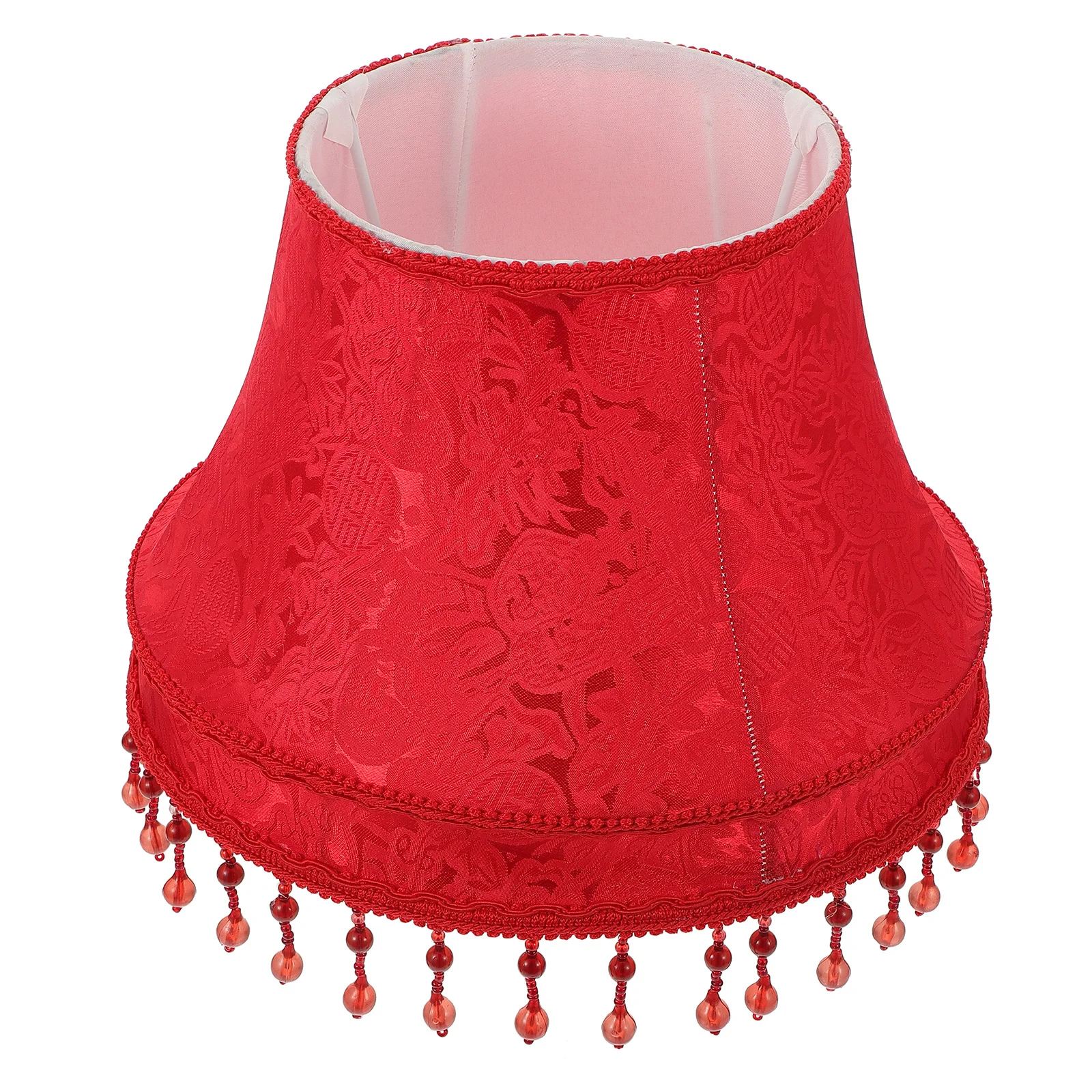 

Retro Cloth Lampshade Vintage Table Light Cover European Style Dust Proof Floor Lampshade Soft Light Home Use Lighting