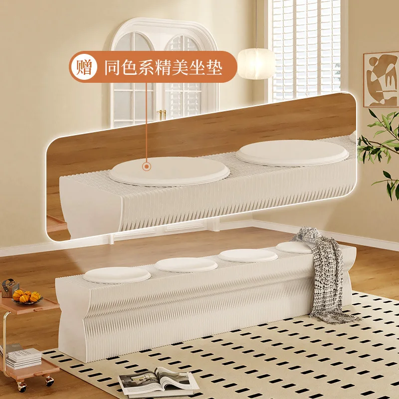 Folding Bench, Shoe Changing Stool, Portable Space-saving Organ, Paper Stacking, Home Living Room Entrance Creative Stool, Porta