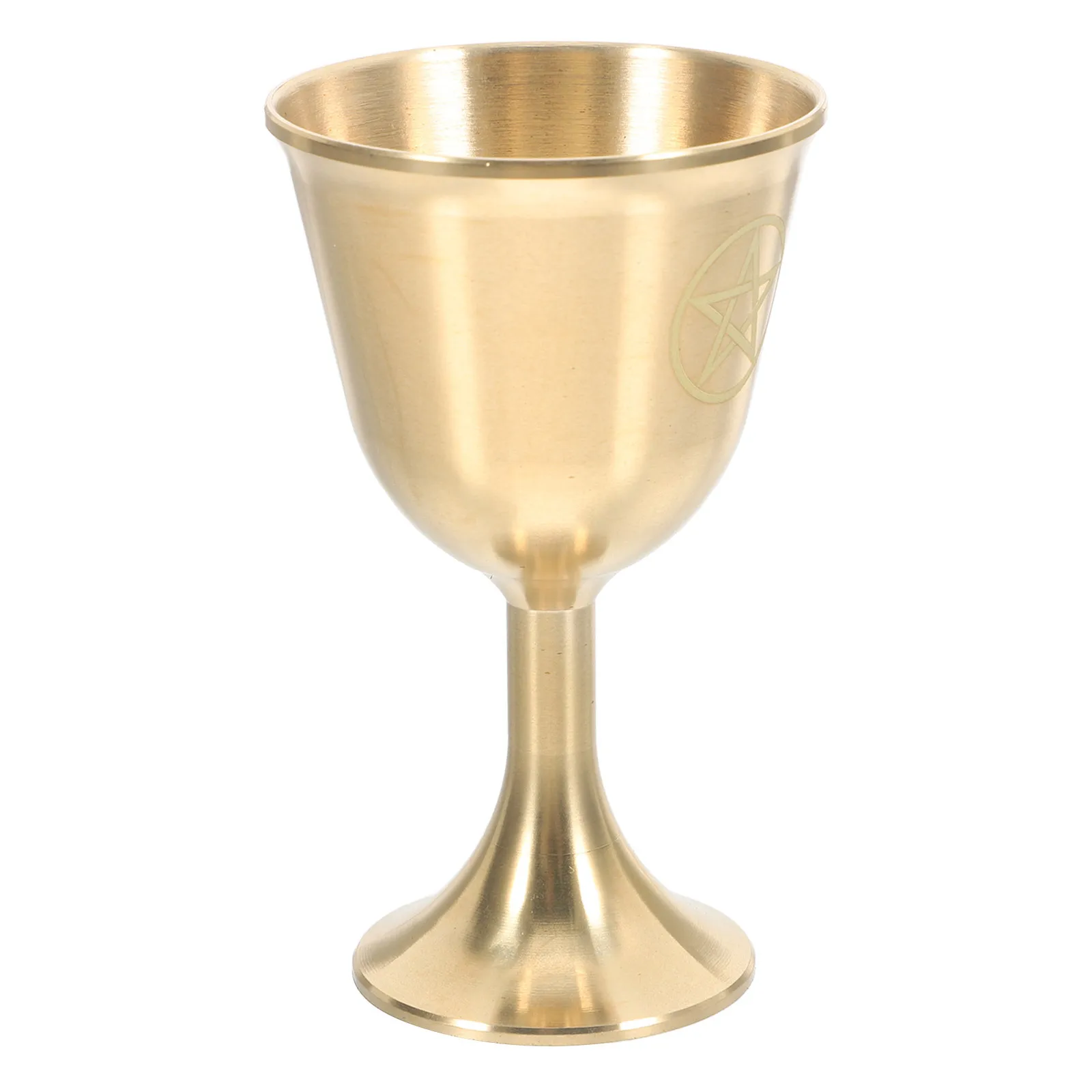الخماسي كأس النحاس خمر الخماسي مذبح كأس للنبيذ باطني الزخرفية طقوس كوب القوطية القدح الويكا الاحتفالات