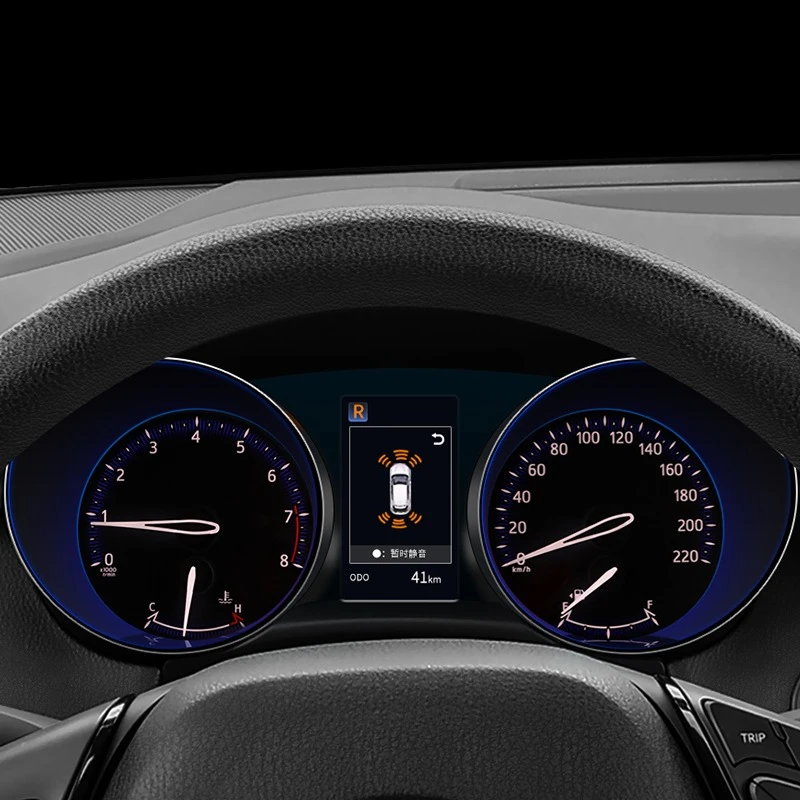 

Wireless front car reversing original car model probe instrument display