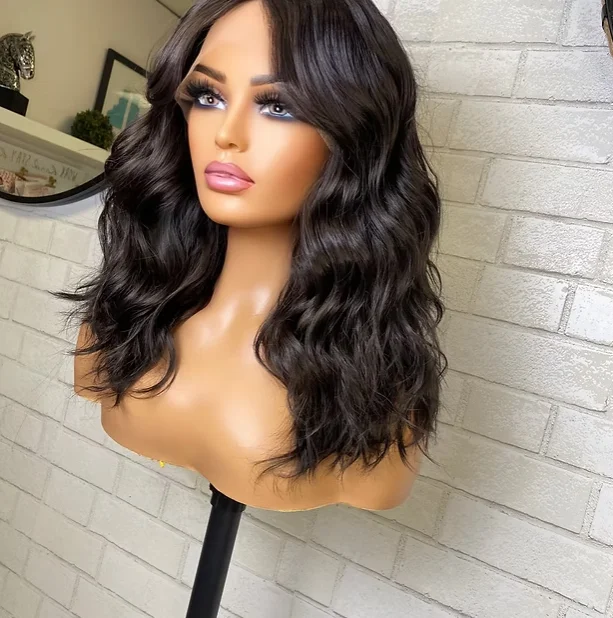 Schwarze Perücke, kurzer Bob, – Pre Parted 13X4 Lace Front Bob Wig Bewertung und Preis