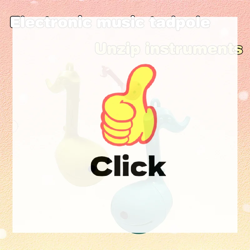 Mini Electronic Music Creative Sound-producing Musical Toys Soothing Relaxing Musical Instruments Cute Musical Notes