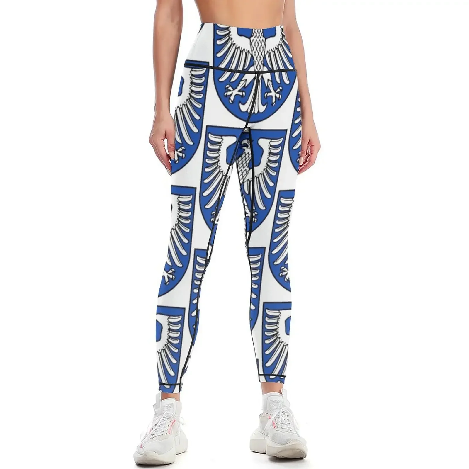

Schweinfurt coat of arms, Germany Leggings Women's pants gym top gym sportswear woman push up tights for Womens Leggings
