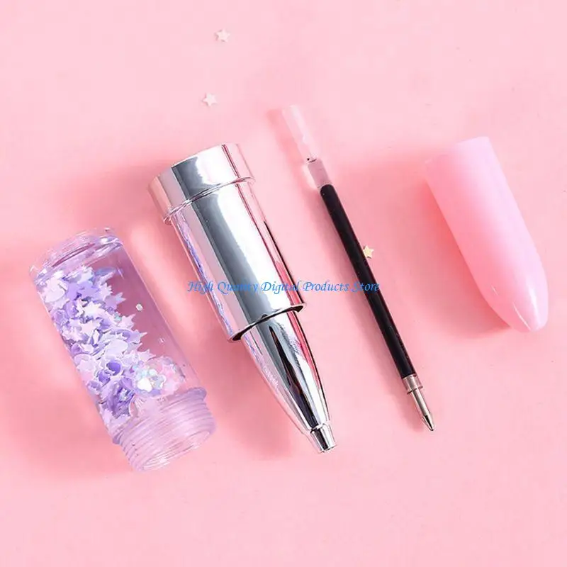 

U2JE Lipstick Gel Pen for Creative Oil Colorful Stationary 0.5m