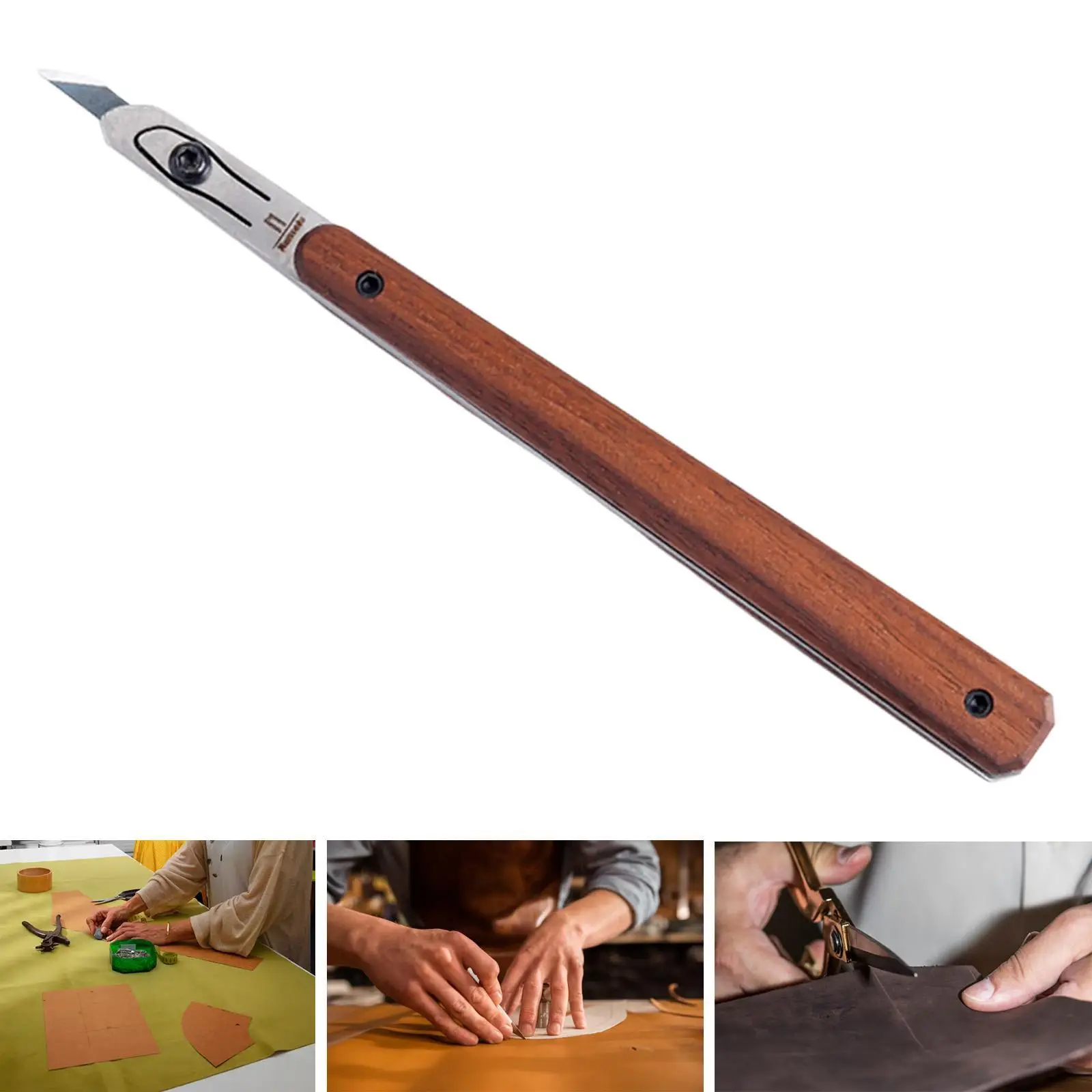 มีดคัตเตอร์เหล็กสำหรับงานฝีมือ - Leatherwork Hobby บทวิจารณ์และราคา