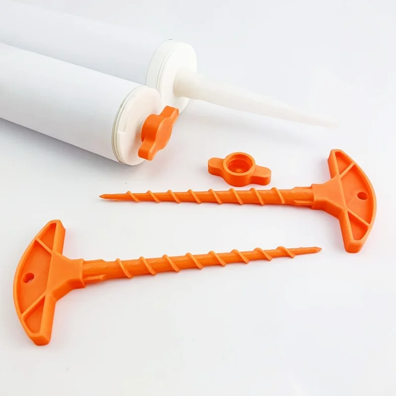 Multifunctional Sealant Nozzle Cleaner and Cap to Prevent Quick Drying of Core Pipes Standard Size for Glass Glue Handy DIY Tool image 5
