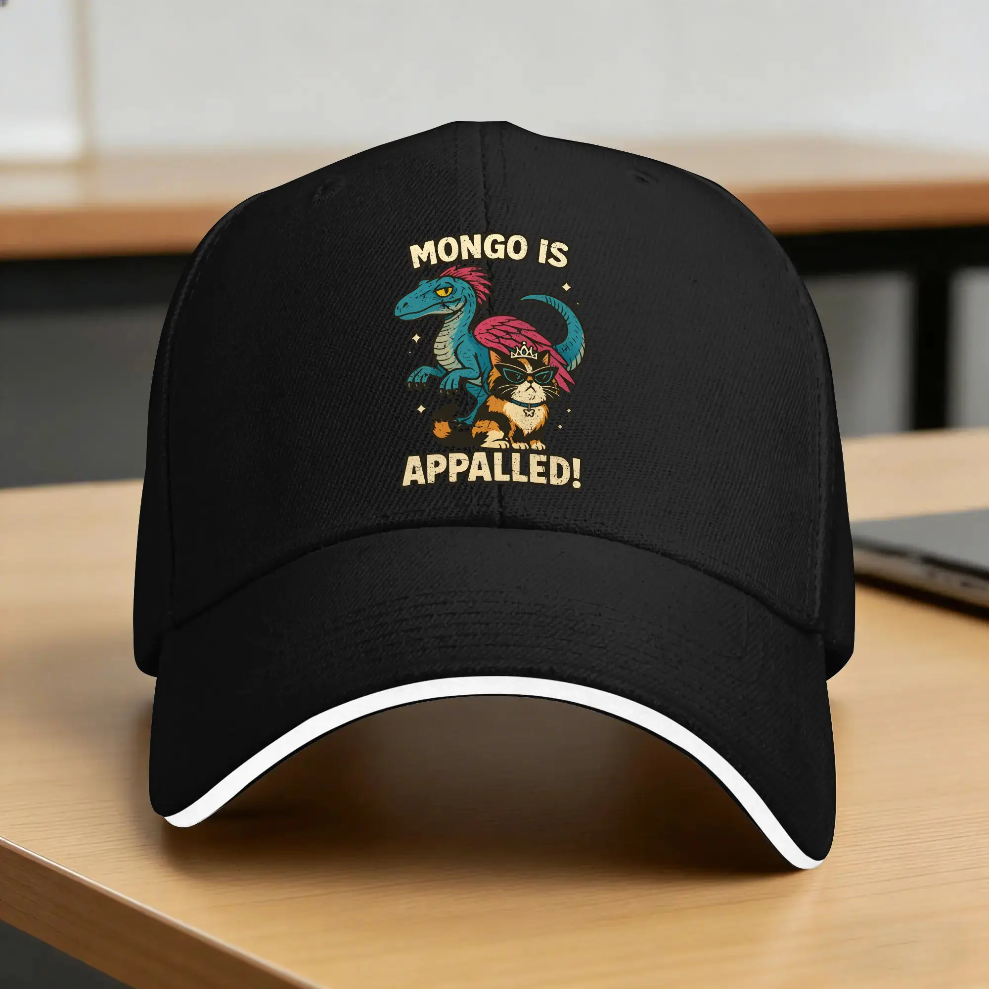 Mongo is Appalled! Dungeon Crawler Carl Sun Baseball Cap  Design Print Trucker Hat For Couple Women Running Hippie Baseball Caps