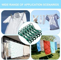 30/3PCS Traceless Clothes Clip Windproof Clamp Clothes Peg Laundry Hanging Pin Clothespins Socks Underwear Drying Rack Bag Clamp - Image 6