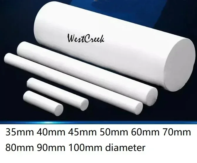 WESTCREEK 40mm 45mm 50mm 60mm 70mm 80mm 90mm 100mm diameter Boron nitride ceramic rod BN bar borazon Glass-ceramics white rod