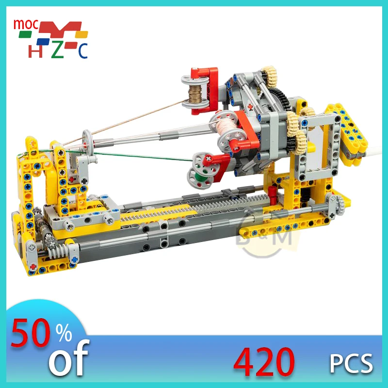 

New 420PCS Manual Braiding Machine model buiding kit block self-locking bricks children toys holiday birthday christmas gift