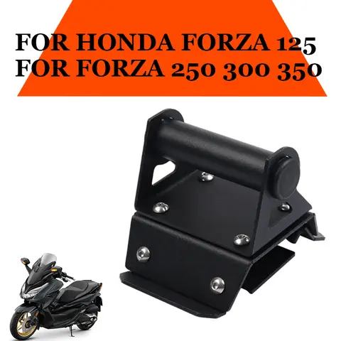 Forza350 NSS350 용 오토바이 액세서리 Honda Forza 125 NSS 250 300 350 2023 용 전화 장착 브래킷 탐색 브래킷