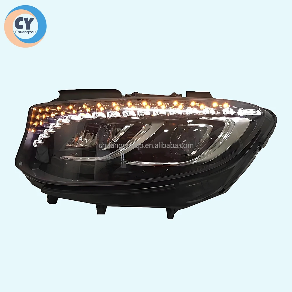 For Mercedes-Benz S Class C217 LED Headlights Original Headlamp Lens 2015-2020 Coupe S500 S400 S560 AMG Cabriolet S63 S65 A217