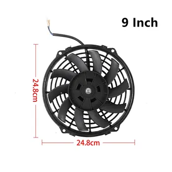 YOUNUN 1 ks 80mm 8025 80X80X25MM chladicí ventilátor 5V/12V/24V DC bezkartáčový chladicí ventilátor 8025 s pouzdrem a dvojitým kuličkovým ložiskem axiální ventilátor 10 nejlepší prodej 12V DC ventilátor - №7