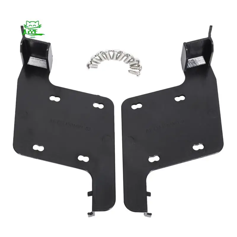 

A22E-Double Din Radio Fascia For FORD Fiesta 2008-2017 Panel Dash Mount Installation Trim Kit Face Black Frame GPS