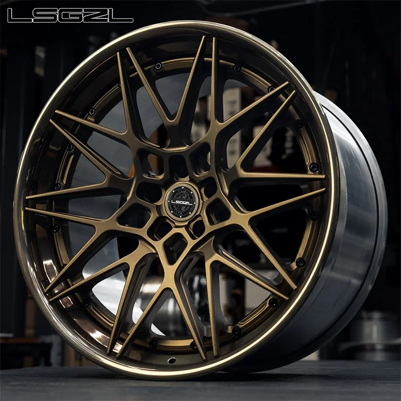 Custom Luxe Gesmede Auto leging Velgen 5 x120 5 x114.3 5 x112 5 x130 20 24 26 pollici Wiel Voor Mercedes