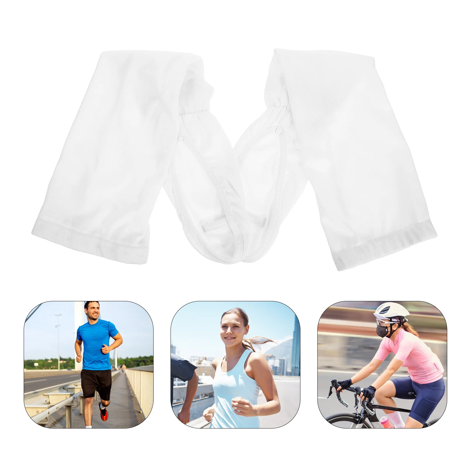 

1Pair Cooling Uv Protection Arm Sleeves Lightweight Breathable for Men Women Summer Outdoor Activities Cycling Hiking Running