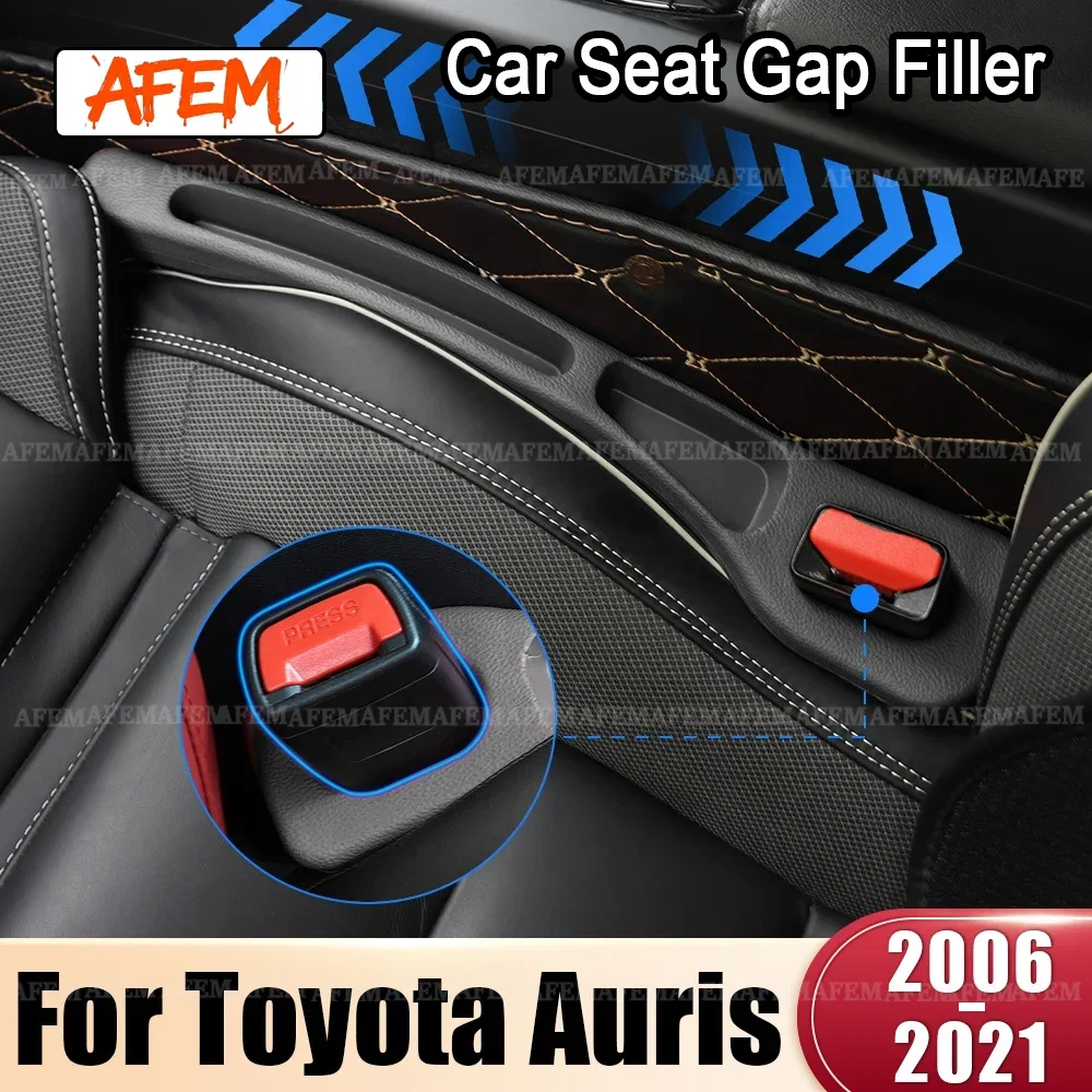 For Toyota Auris Hatchback Touring 2006- 2015 2016 2017 2018 2019 2021 Universal Car Seat Leak Proof Strips Side Seam Storage