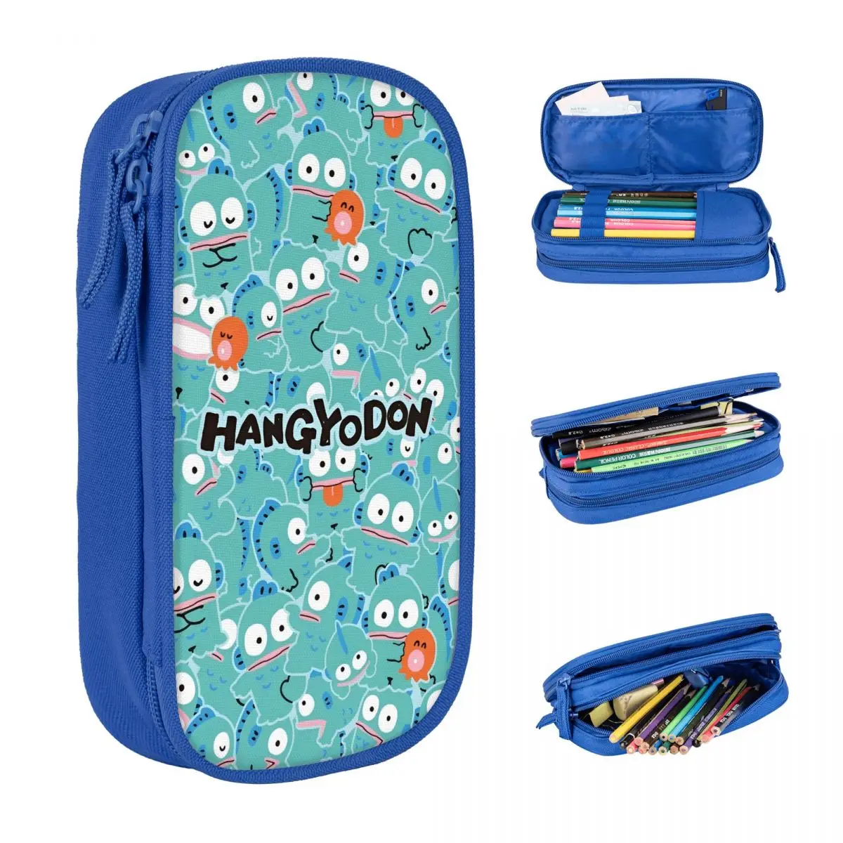 

Hangyodon мультфильм пенал для мальчиков и девочек Kawaii пенал узор обратно в школу пеналы поставки подарок