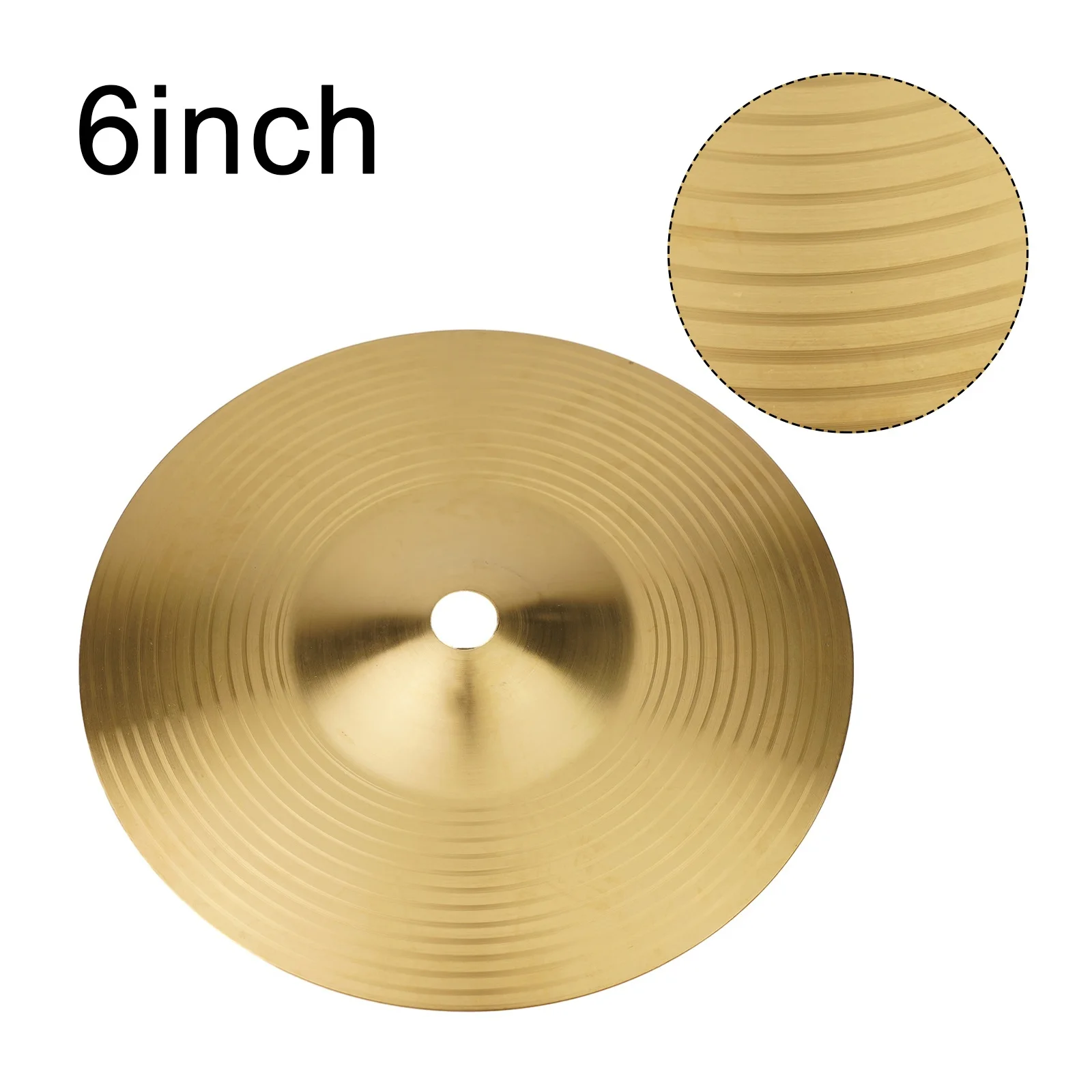 

6 8 10 12 14 16 Inch Drum Brass Cymbals Percussion Splash Crash Hi-Hat Jazz Drum Cymbal Musical Instrument Parts Drum Set Cymbal