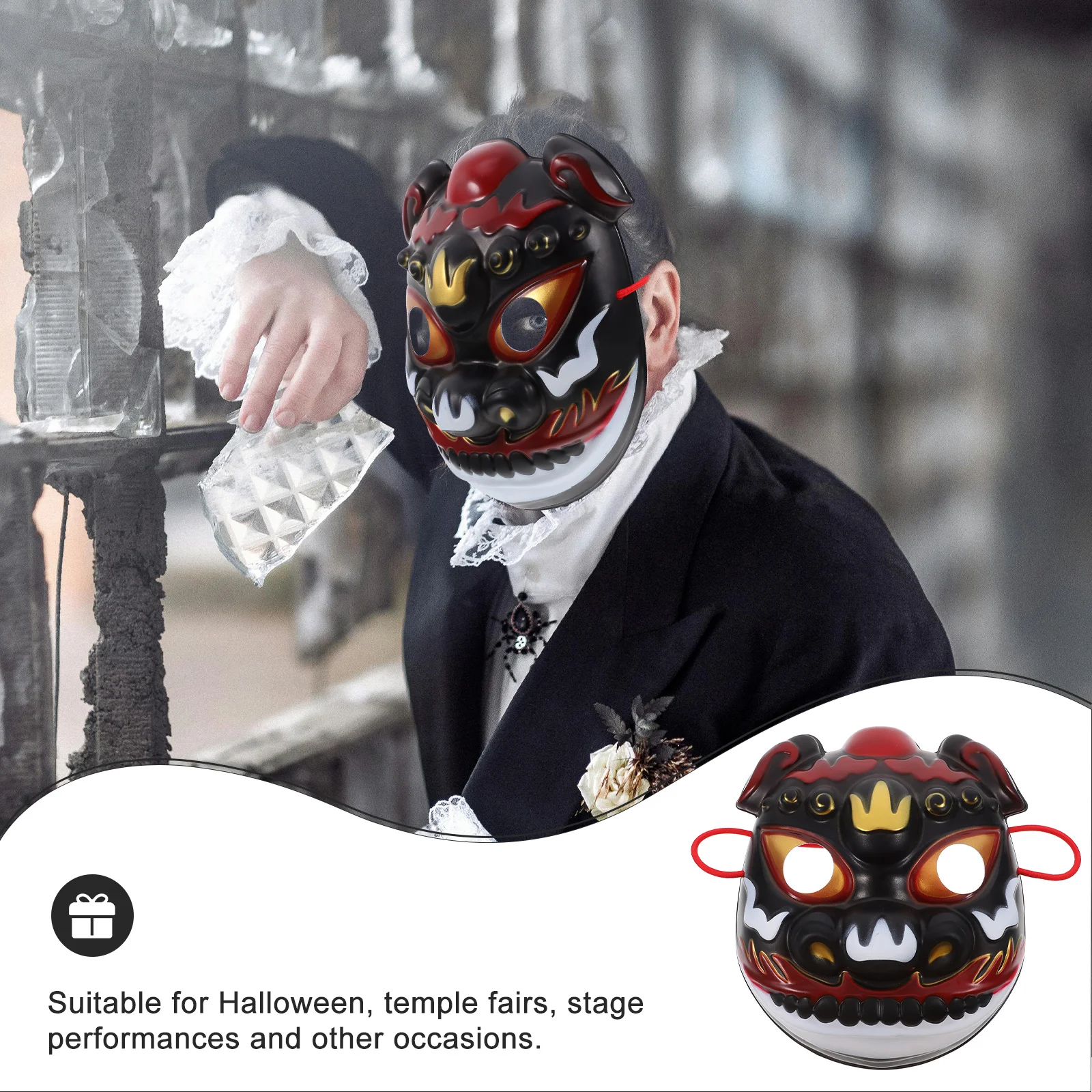 

Halloween Lovely Masks Halloween Mask For Masquerade Party Mask Cosplay Party Carnival Festival Lightweight Abs