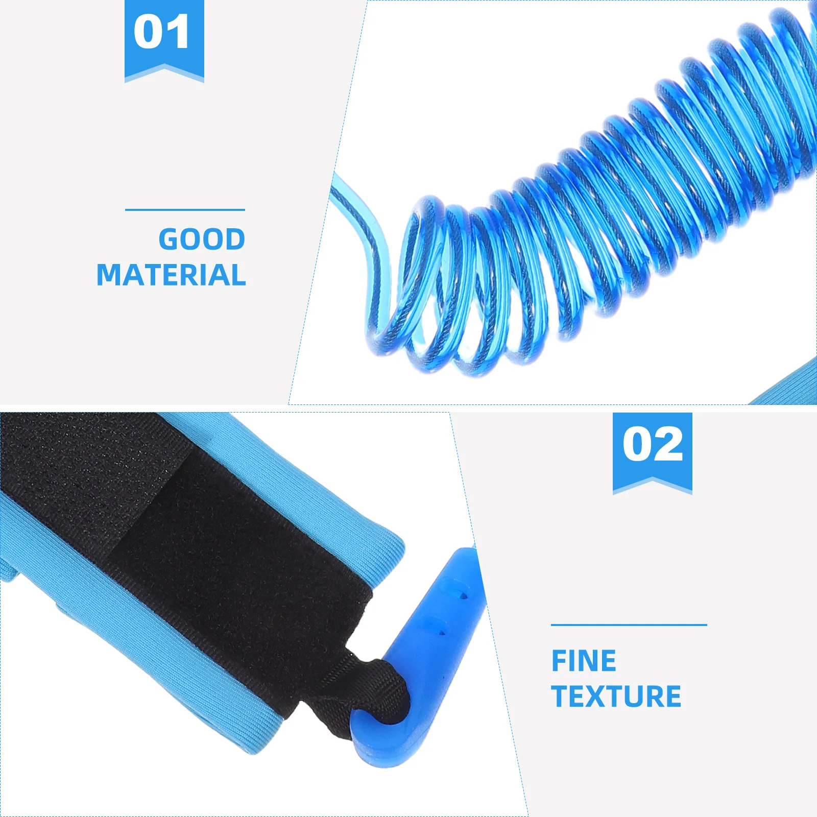 Тяговая веревка на запястье, детский поводок, анти-потерянный ремень, синяя двухслойная лента 1,5 м для детей, активный отдых на свежем воздухе в помещении