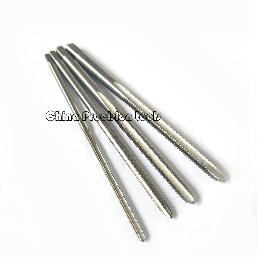 HSS Long handle Shank Tap extended Thread M3 M4 M5 M6 M8 100MM 40MM 50MM Thread Length Straight Flute taps for Deep hole