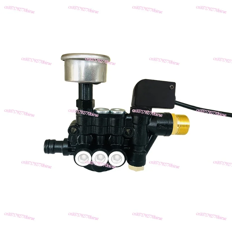 High Pressure Car Washing Machine Accessories Pump Head Cover Assembly Solves The Problem of Small Water Outlet and No Pressure