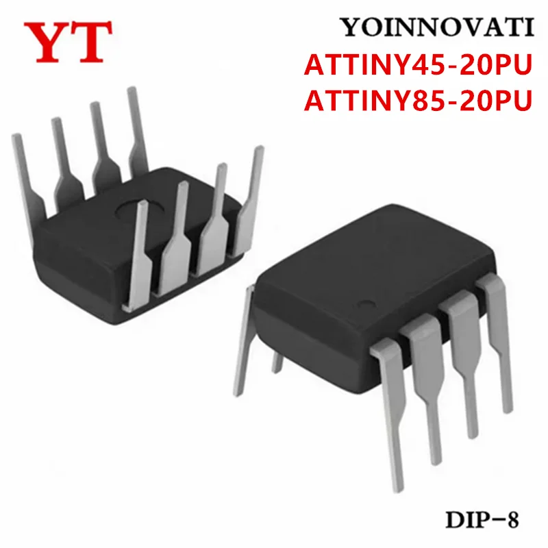 2PCS 25PCS ATTINY45-20PU ATTINY85-20PU ATTINY45 ATTINY85 20PU DIP-8