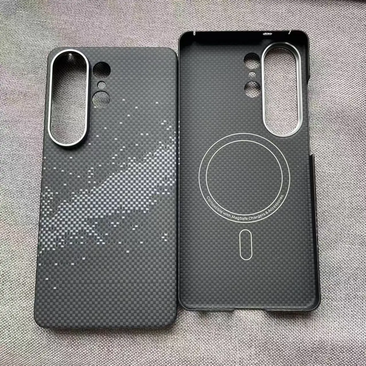 AKATIP Aramid Fiber For Samsung Galaxy S26 Ultra Carbon Fiber Case Magnetic S26 Thin Luxury S26 plus Shockproof  case