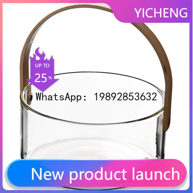 

High-style ice bucket for home, ktv, glass champagne, beer, and wine bar supplies – perfect for holding ice