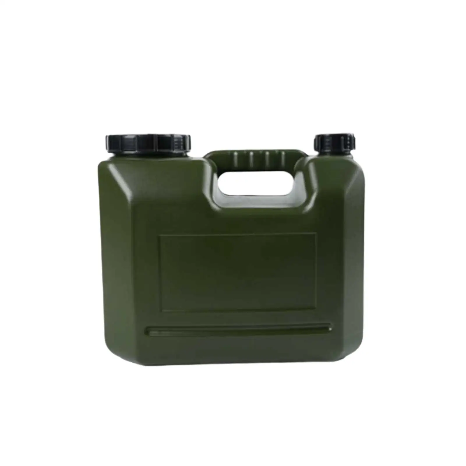 Portable Water Storage Container HDPE Rectangular Liquid Tank with Handle for Camping Trail Emergency Preparedness