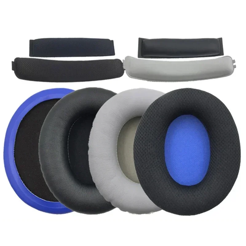 Replacement Earpads Headbeam for HYPERX Cloud Stinger Core Headphone Sleeves Headband Ear Cushions Earmuffs