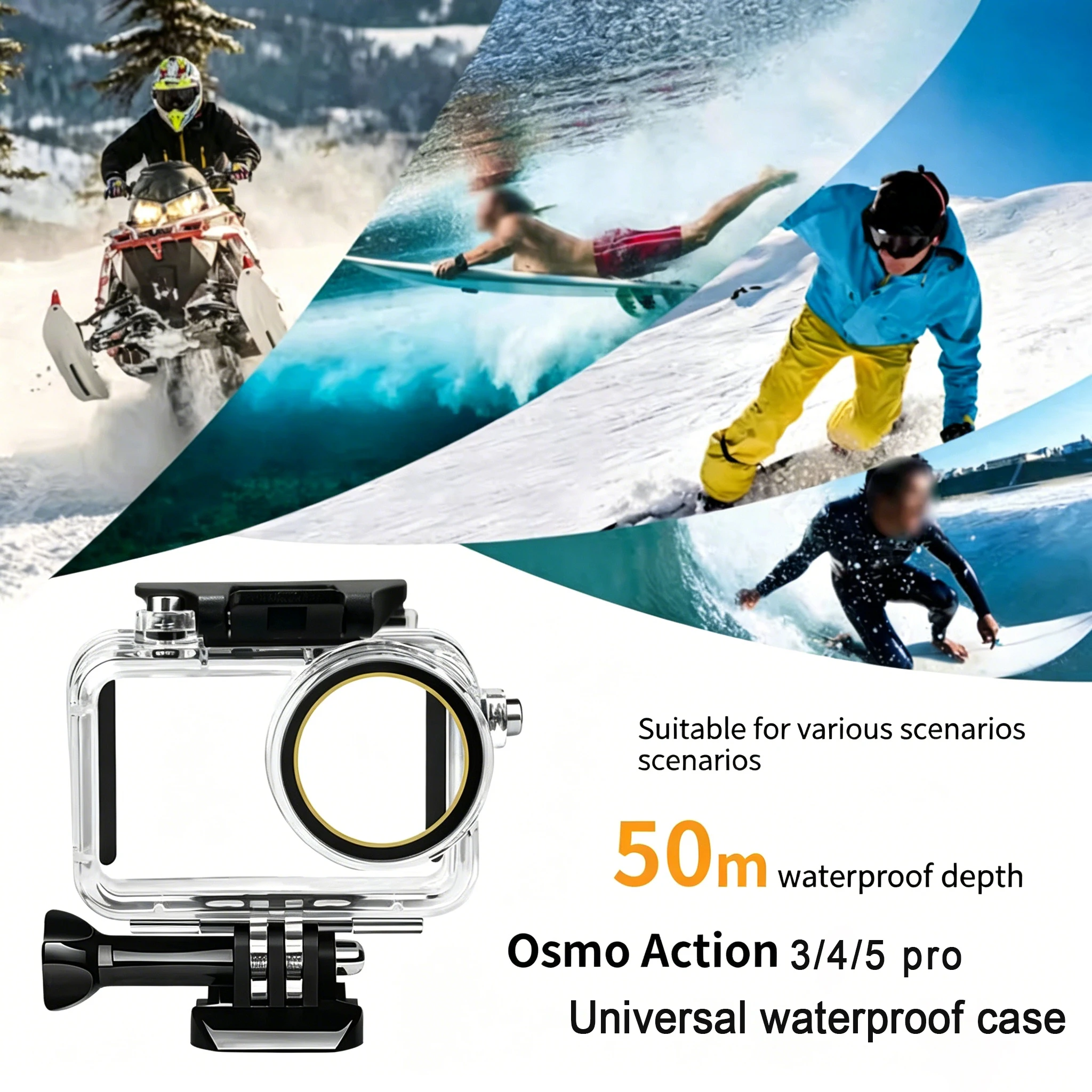 DJI Action 5 Pro/4/3 için 60M  - Lens Case Pouch incelemesi ve fiyatı