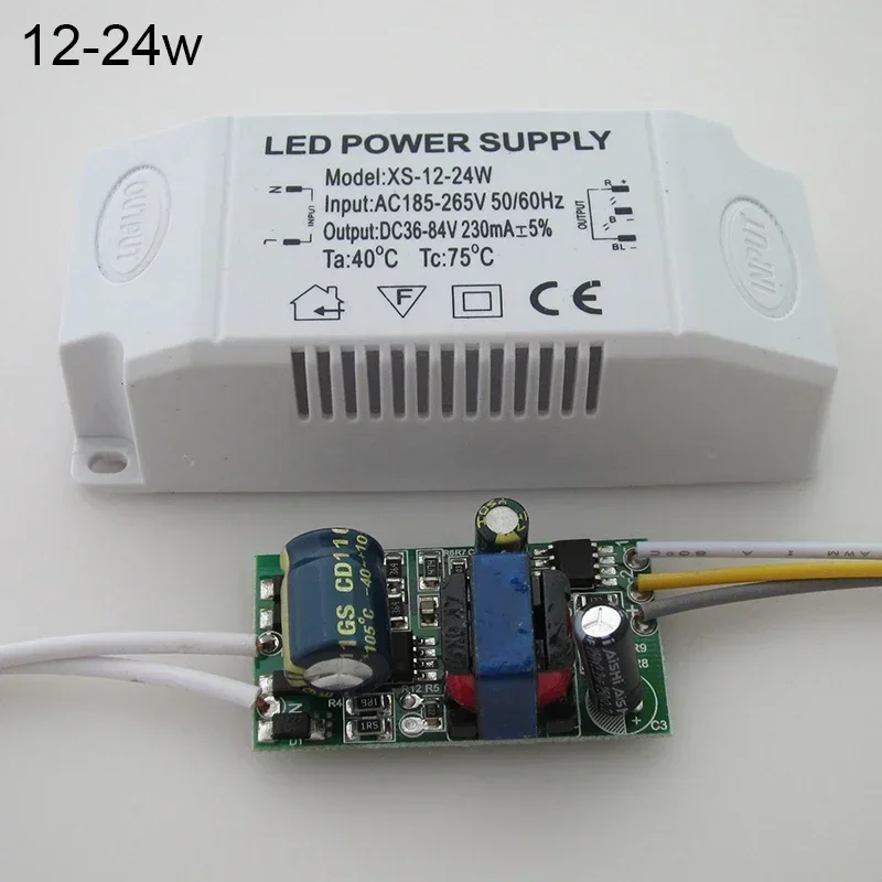 1PC Home Power Supply Drive Segmented Constant Current Power Supply Round Strip light board Practical Dimmable
