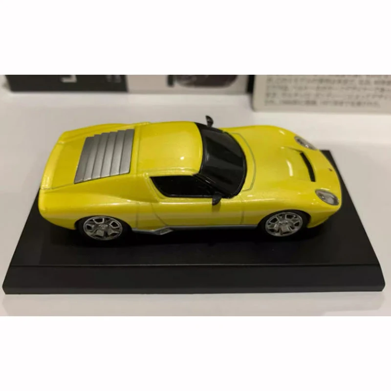 KYOSHO 1:64 Miura Concept gele legering automodel volwassen klassieke collectie statische weergave ornament cadeau
