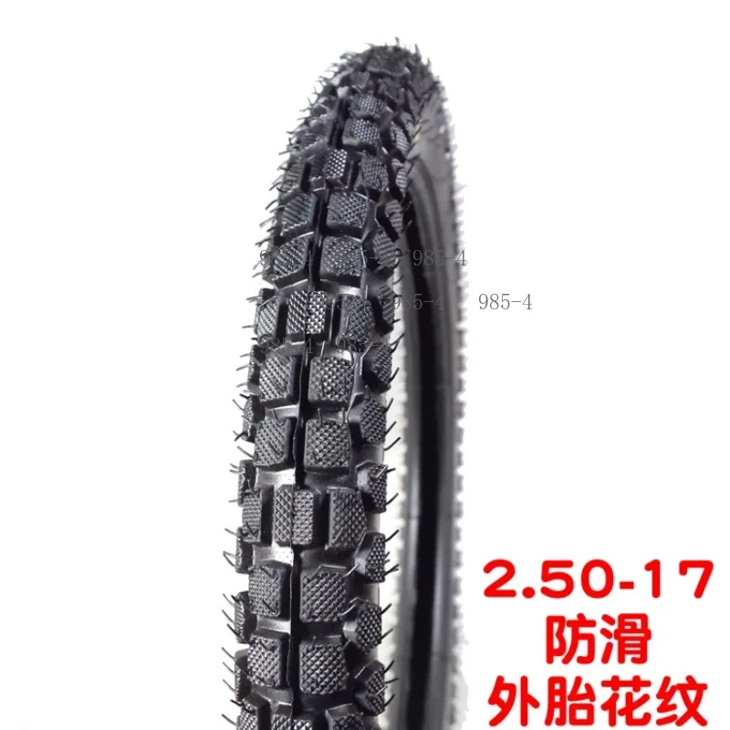 Motorcycle Front and Rear Tyre Tires 2.25 225 2.50 250 2.75 275 300 3.00-18-17
